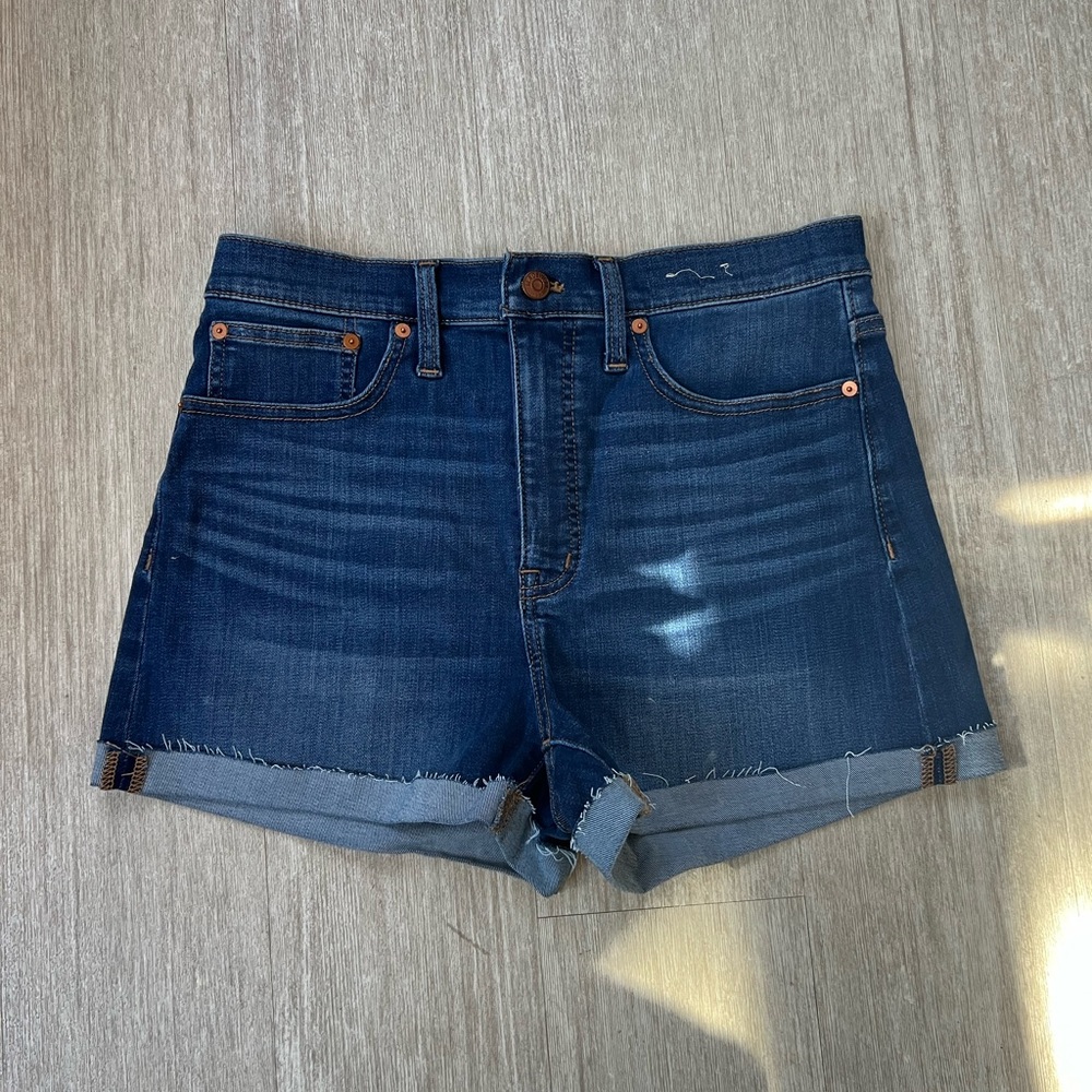 NWOT madewell denim shorts